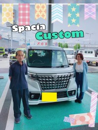 スペーシアカスタムご納車×２です！(@^^)/~