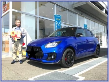 スイフトスポーツを納車しました★