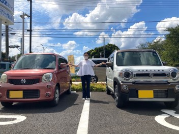 ハスラーJスタイルご納車いたしました♫