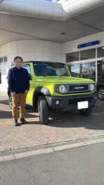 ご納車☆ジムニーシエラ