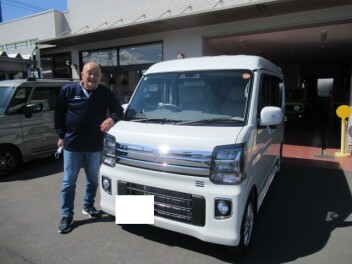 エブリイワゴン　納車式です！