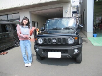 ジムニ－シエラ　納車式です！！