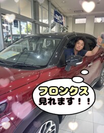 展示車☆フロンクス☆あります！