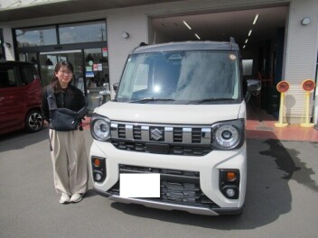 新型スペーシアギア　納車式です！！