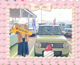 ラパンご納車おめでとうございます✨