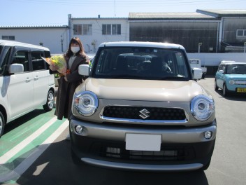 クロスビー納車しました！