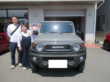 ジムニ－シエラ　納車式です！！