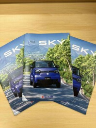 １０月６日、新型ｅスカイ発表になりました！！