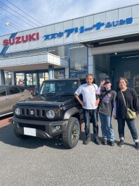 ジムニーシエラご納車おめでとうございます！