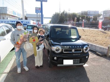 Y様ハスラーご納車～♪