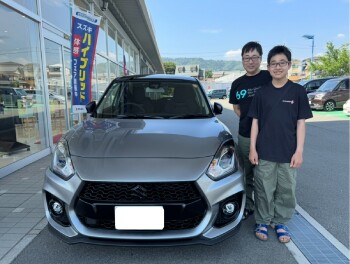 スイフトスポーツファイナルエディションご納車させていただきました！