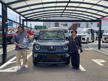 クロスビー　納車式