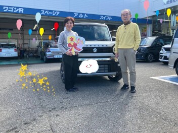 ハスラー納車させていただきました☆