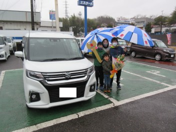 ソリオご納車～♪