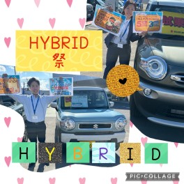 ５月は熱い！！ハイブリッド祭！明日は、さらに！ハッピーＤＡＹ！！