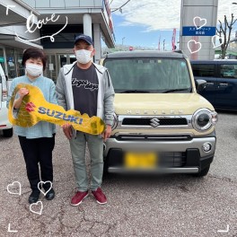 Ｙ様、ハスラー納車おめでとうございます！