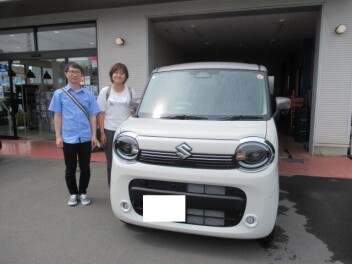ワゴンＲスマイル　納車です！