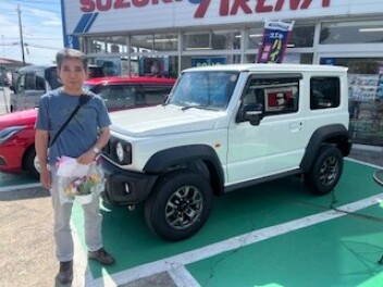 Oさま　ジムニーシエラ納車式