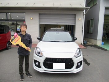 スイフトスポ－ツファイナルエディション納車