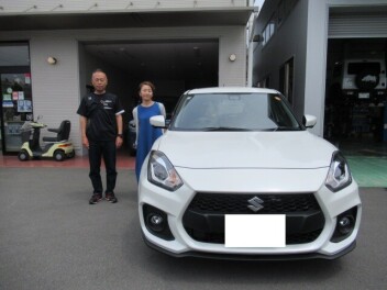 スイフトスポーツ　納車式です！