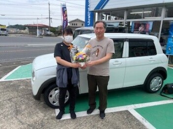 Fさま　アルトラパン納車式！