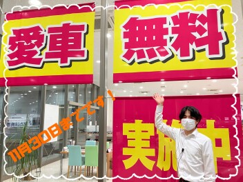 愛車無料点検いかがですか？