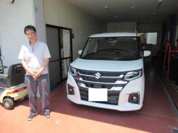 ソリオハイブリット　納車式です！
