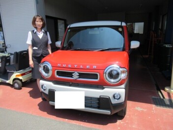 ハスラー　納車式です！