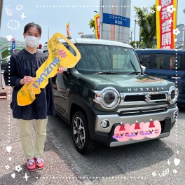 ハスラー納車おめでとうございます！