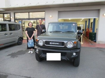 ジムニ－シエラ　納車式です！！