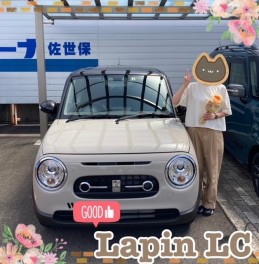 ラパンＬＣをご納車しました！