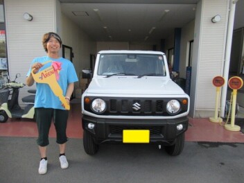 ジムニ－納車です。
