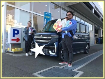 スペーシアカスタムを納車しました★