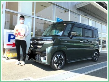 スペーシアカスタムを納車しました★