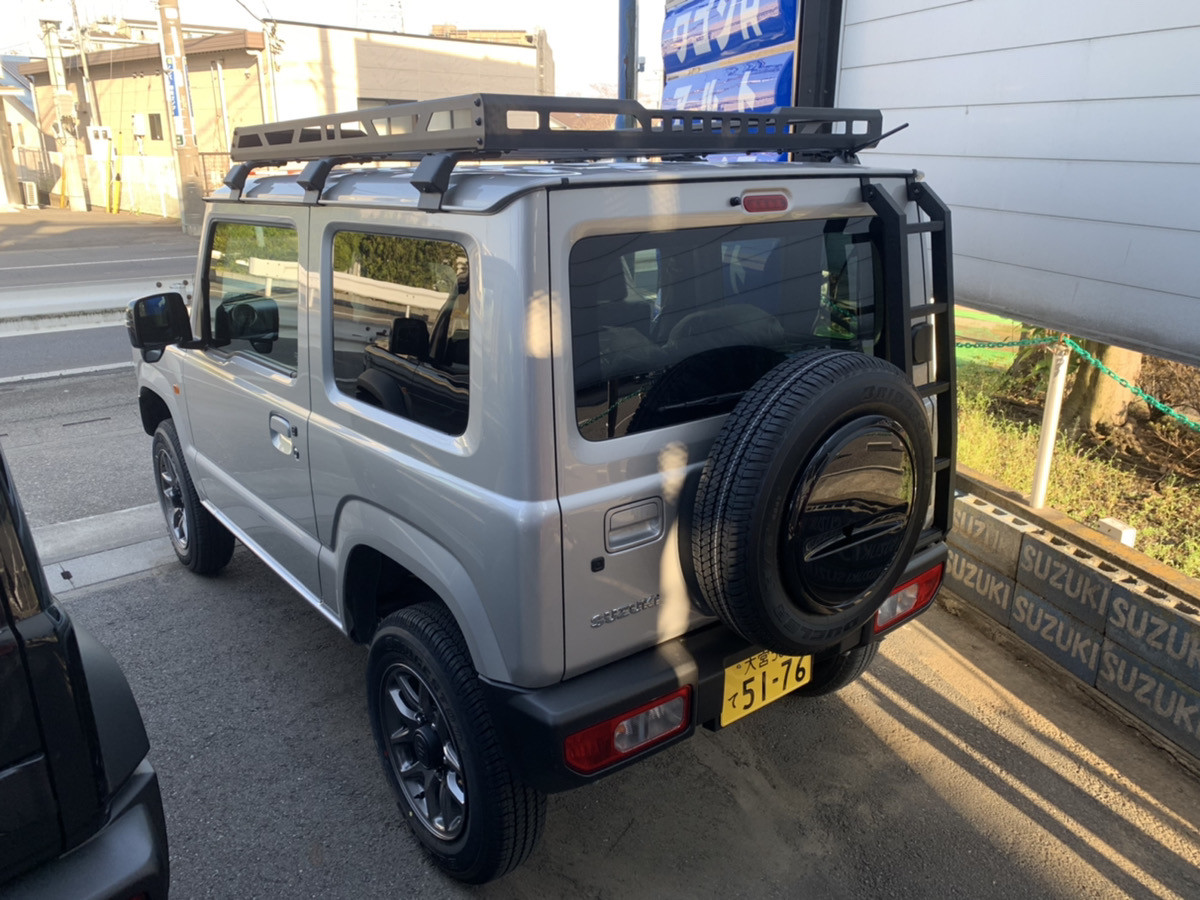 ジムニー 展示車のジムニーのカスタム日記 Part 3 改造 その他 お店ブログ スズキアリーナさいたま中央