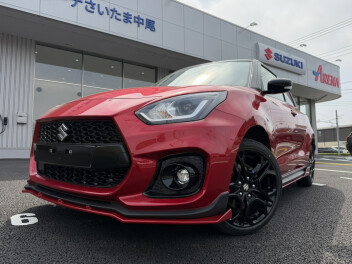 スイフトスポーツ ファイナルエディション販売中！！生産終了モデルにノブレッセエアロ装着！？