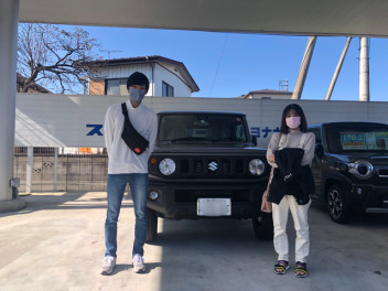 ジムニーシエラご納車おめでとうございます！