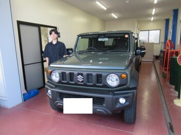 ジムニ－シエラ　納車式です！！