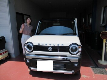 ハスラータフワイルド　納車式です！