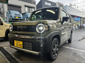 新型ハスラー試乗車がやってまいりました！！