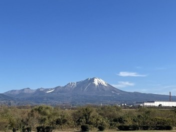 ☆　大山がきれいでした　☆