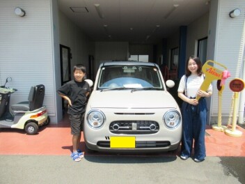 ラパン納車です。