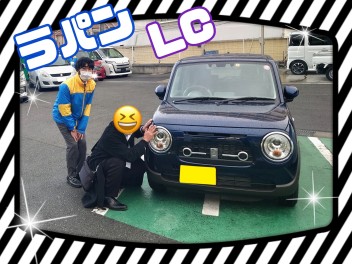 ラパンご納車しました！！