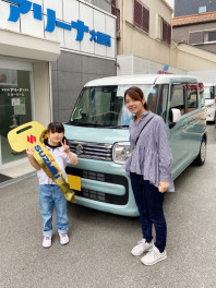 スペーシア ご納車おめでとうございます