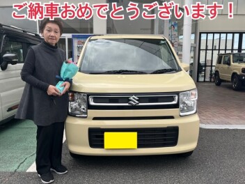 ワゴンＲご納車おめでとうございます！