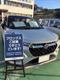 フロンクスご試乗の感想☆