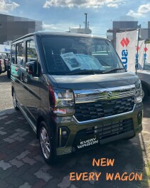 新型☆エブリイワゴン☆展示しています！！