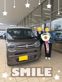 ご納車おめでとうございます！【ワゴンＲスマイル】