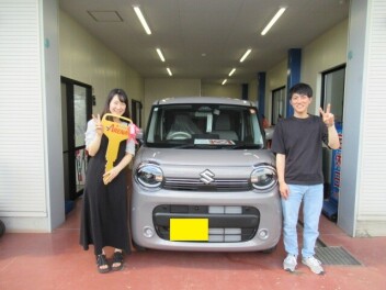 ワゴンＲスマイル納車です。