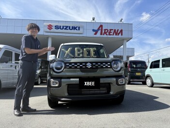 試乗車クロスビーに乗ってみませんか！！